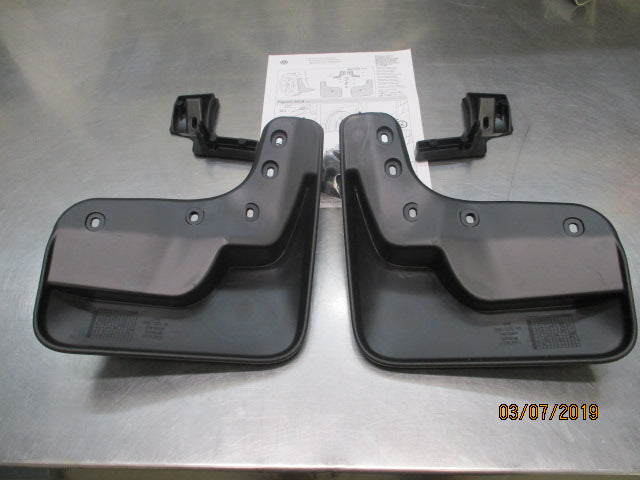 VW Tiguan Genuine Front Mud Flap set New Part