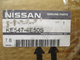 Nissan Qashqai J11 Genuine Rear Lower Bumper Plate W/Out Parking Sensors New Part