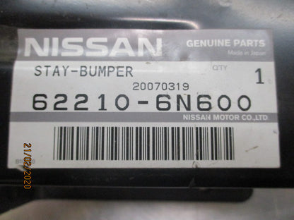Nissan Pulsar N16 Genuine Front Right Hand Bumper Stay Bracket New Part