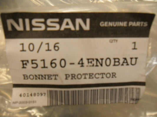 Nissan Qashqai Genuine Smoked Replacement Bonnet Protector New Part