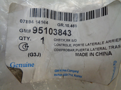 Holden Cruze Genuine Left Hand Rear Door Check New Part