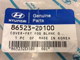 Hyundai Elantra Genuine front left bumper blanking new part