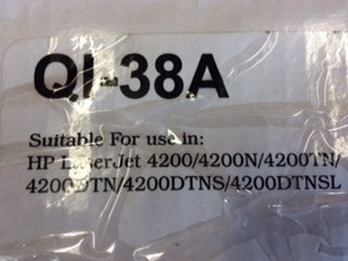 Qimage Black Toner HP Laser Jet New In The Box