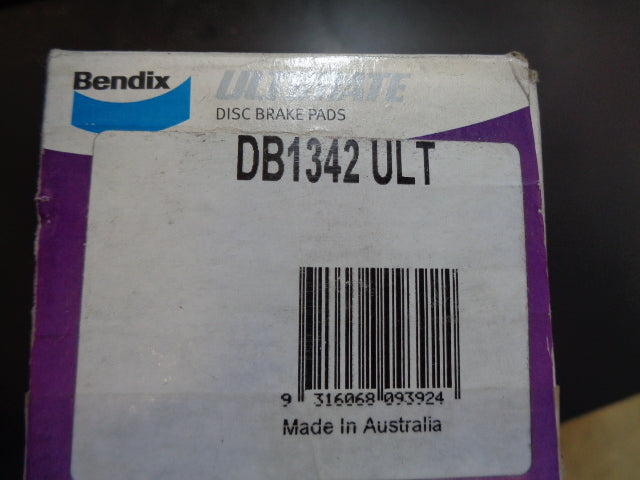 Bendix Ultimate Genuine Front Brake Pad Set Suits Subaru New Part