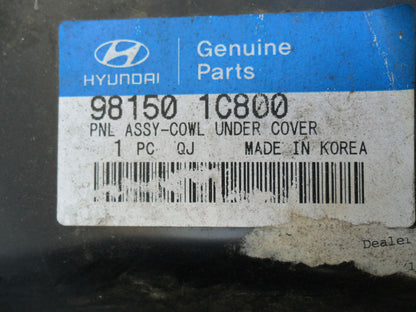 New Genuine Hyundai Getz 2003 - 2006 Cowl Panel