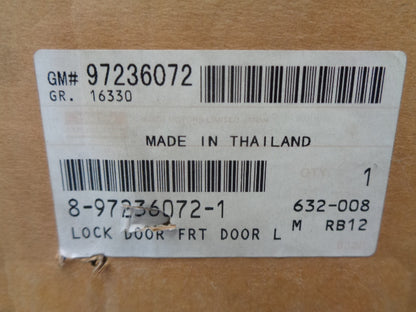 Holden RA Rodeo Genuine Left Hand Front Door Lock Assy New Part