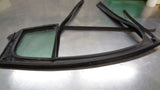 Renault Megane 3 Genuine Right Hand Rear Window Rail Seal And Corner Glass New Part