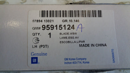 Holden Trax Genuine Left Hand Front Wiper New Part
