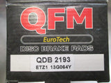 QFM Eurotech Front Brake Set Suits Audi A4-VW Passat New Part