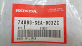 Honda Accord Genuine rear licence garnish (black pearl) new part