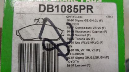 Prima Front Brake Pads Suits Holden VB VC VH VK VL VN VP VQ VR VS New Part