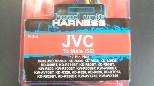 DNA AWHJVC4 JVC 16 Pin To ISO Harness New Part