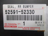 Toyota Prius C Genuine Right Hand Rear Bumper Seal New Part
