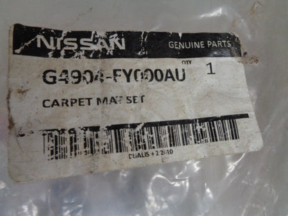 Nissan Dualis J10 Genuine Rear Floor Mats New Part