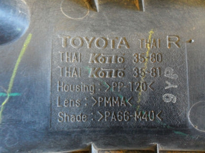 Right Rear Tail Light suits  Toyota Hilux 1997 – 2005 Used Part