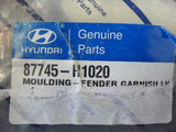 Hyundai Terracan Genuine Fender Garnish Moulding L/H NEW PART