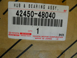 Toyota Kluger Genuine Right Hand Rear Hub And Bearing New Part