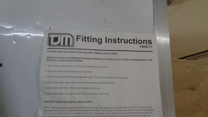 TJM Left Hand Rear Deluxe Replacement Flare Suitable For Toyota Hilux New Part