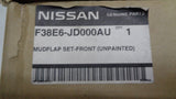 Nissan Dualis Genuine Front molded mud flaps kit New Part