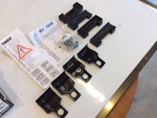 Subaru Impreza sedan Thule foot kit 1649 new part