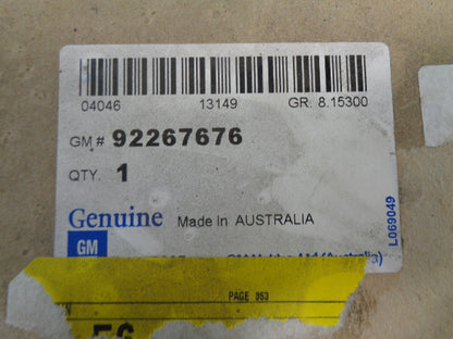 Holden VF Commodore Genuine Left Hand Apron Panel Hole Cover New Part