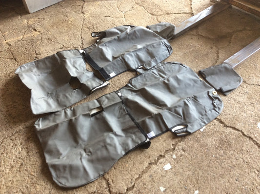 Tuffnut canvas seat covers 2nd Row new Part Suitable for Nissan GU wagon New Part