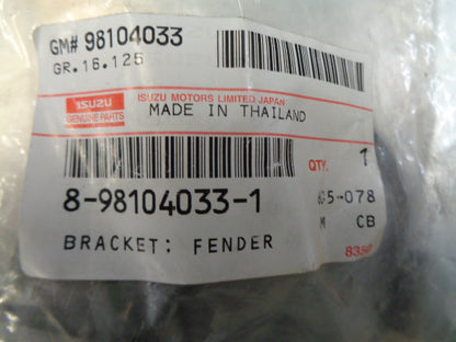 Isuzu D-Max Genuine Right Hand Front Bumper Bracket New Part