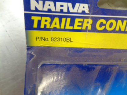 Narva Genuine Trailer Socket Angle Bracket Small Round Plastic - New Part