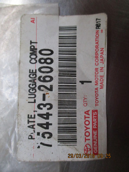 Toyota Hiace Genuine Rear Door VVTI Emblem New Part