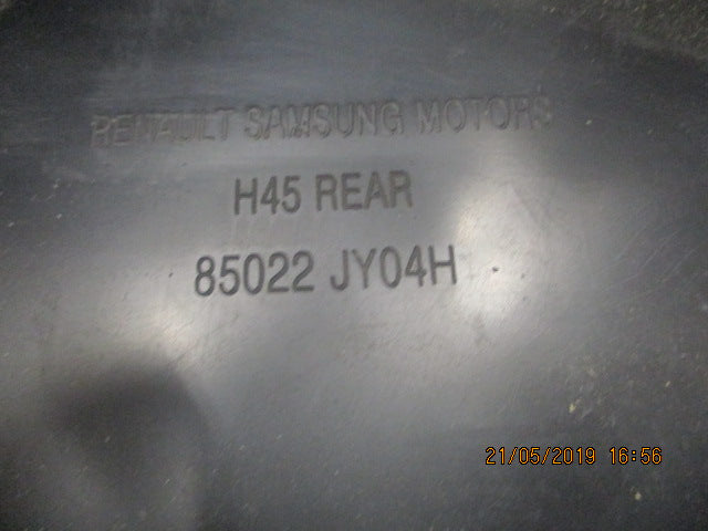 Renault Koleos Genuine Rear Bumper With Rear Parking Sensors New Part