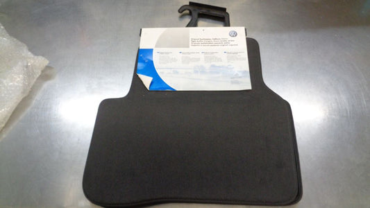VW Passat 3C-B6-B7 Genuine Luxury Rear Mat Set In Anthracite New Part