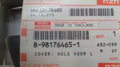 Isuzu D-Max Genuine Left Door Chrome Door Hole cover New Part