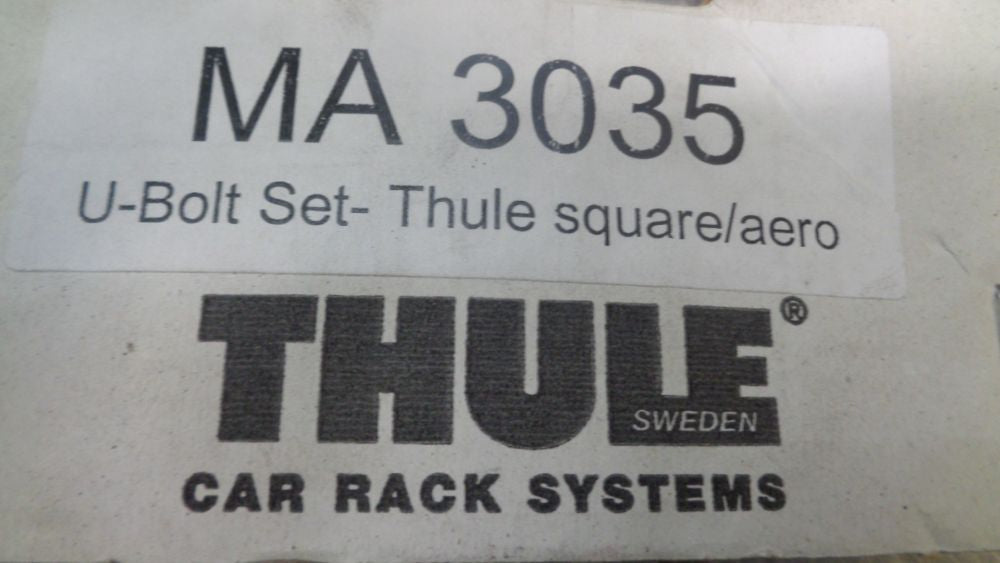 THULE SquareBar/Aero System U-Bolt Fitting Kit New Part