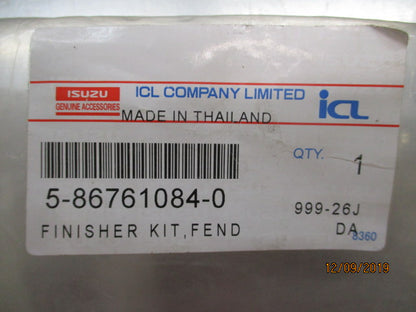Isuzu D-Max Genuine Finisher Kit Fender New Part