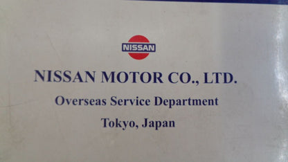 Nissan MQ Patrol Genuine Service Manual New Part