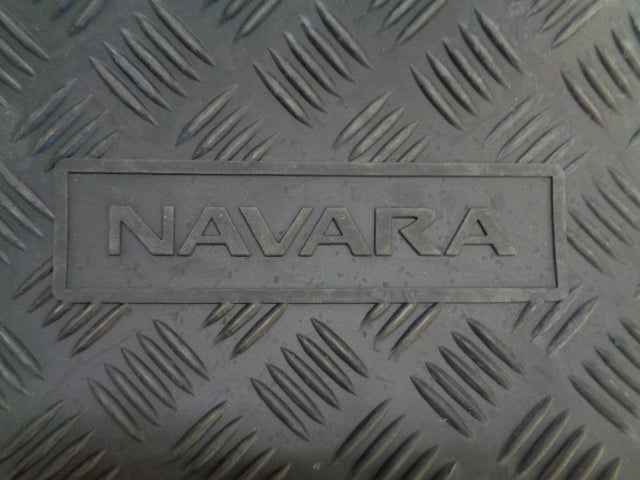 Nissan Narvara D22 Genuine Rear Heavy Duty Rubber Mat Set New Part