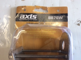 Axis 76mm wrap around bull bar antenna bracket new part