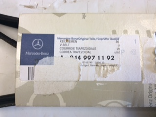 Mercedes-Benz V-Class Genuine V-Belt New Part