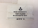 Mitsubishi Pajero NW-NT genuine bluetooth kit new part
