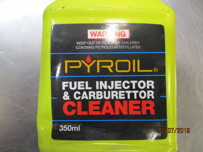 PYROIL Fuel Injection & Carburettor Cleaner 350ml Bottle New Part