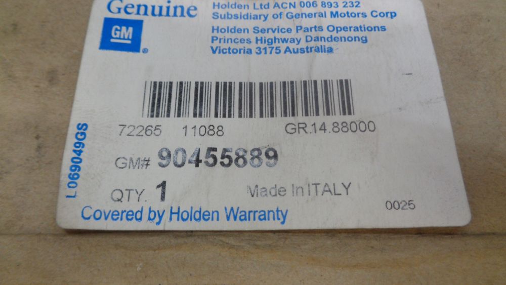 Holden Astra TS Genuine Front Left Hand Seat Adjust Lever Cover New Part