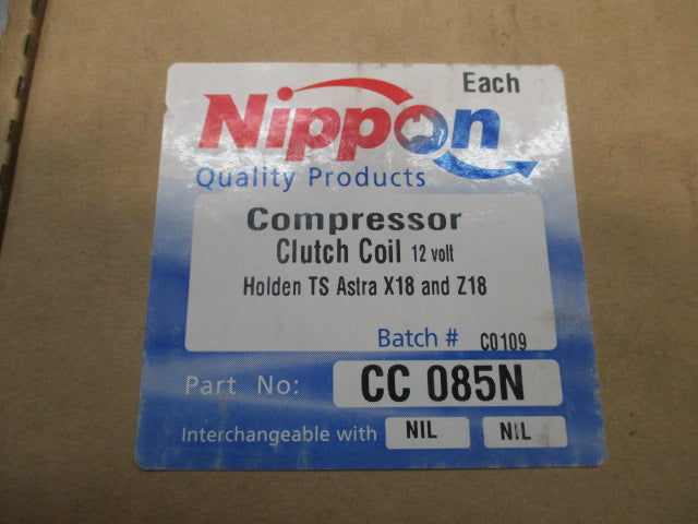 Nippon A/C Commpressor Clutch Coil 12Volt Suits Holden Astra TS-X18-Z18 New Part