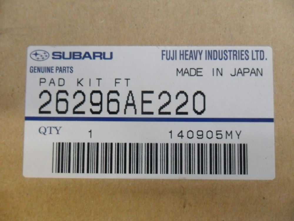 Subaru Forester Liberty Outback Genuine  Front Brake Pads New Part