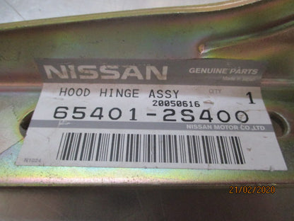 Nissan Navara D21 Genuine Right Hand Bonnet Hinge New Part
