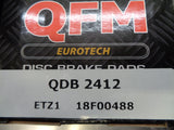 QFM Rear Brake Pad Set Suits Ford Mustang New Part