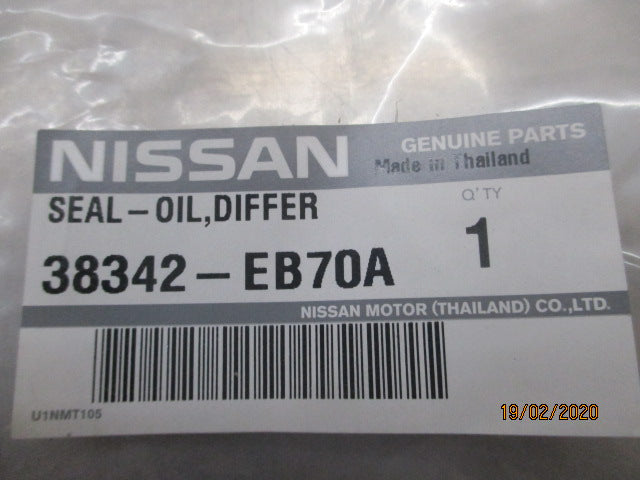 Nissan Navara D40 Thai Genuine Differential Oil Seal Diff Side New Part