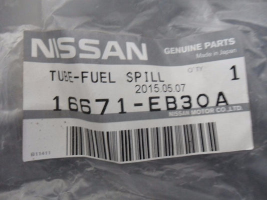 Nissan Navara Genuine Thai 2.5TD Fuel Spill Line New Part