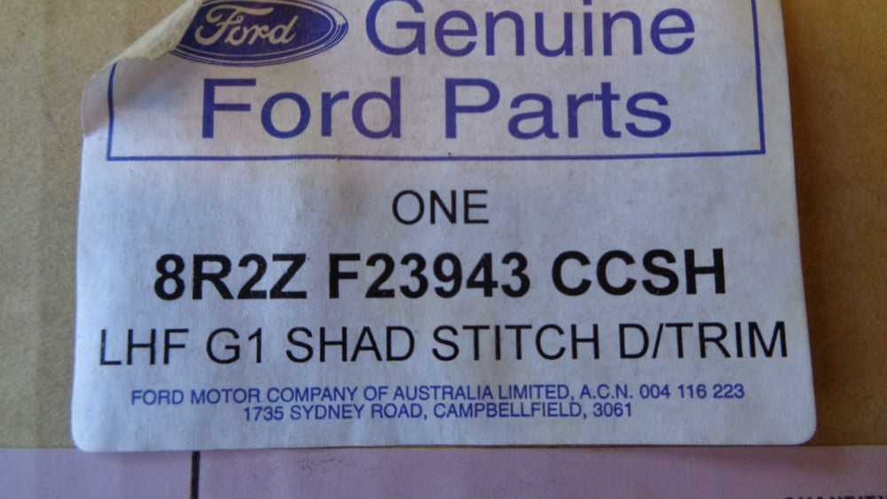 FORD FALCON FG GENUINE LEFT (PASSENGER) FRONT DOOR TRIM (G1) SHADOW NEW PART