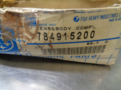 Subaru L Series Genuine Right Hand Front Lens and Body Complete New Part