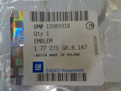Opel Astra Genuine Rear Tail Gate Emblem New Part